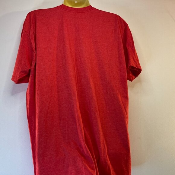 Alstyle Men's Dad Can't Fix Stupid Red T-shirt - Size 2XL - Picture 2 of 3